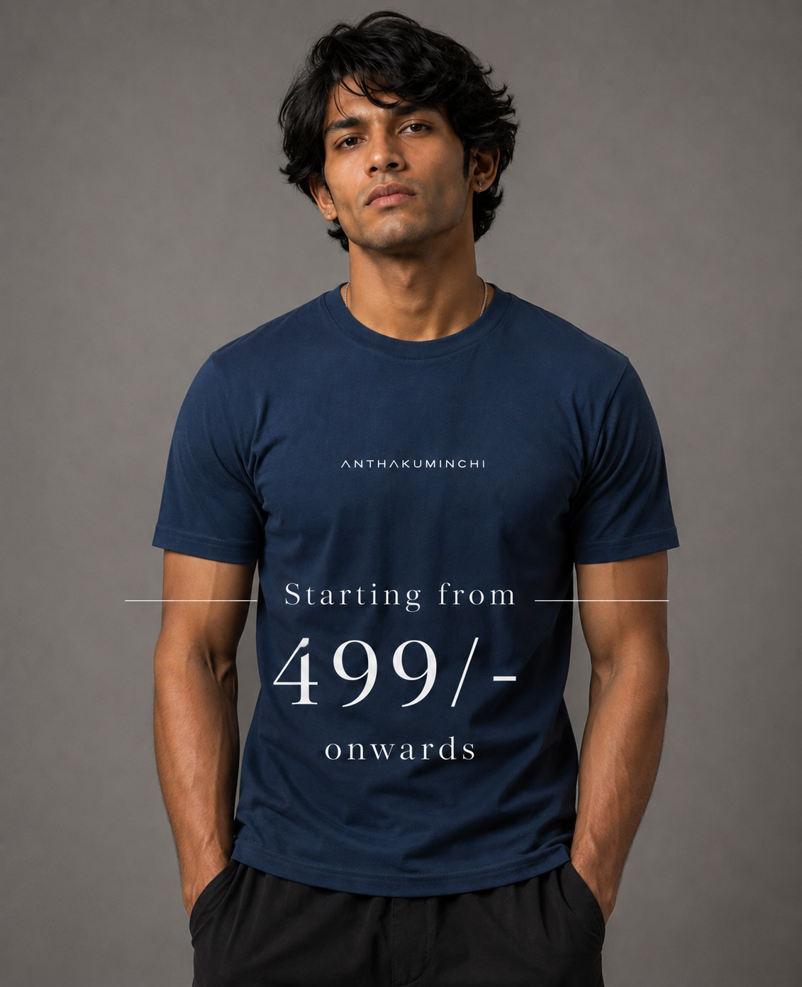 Maroon Regular Fit T-shirt Front Design