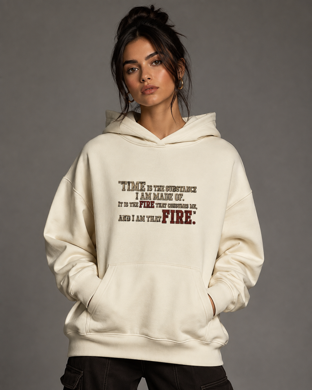 000: Transcendence | Kali |  Oversized Hoodie (Off-White)