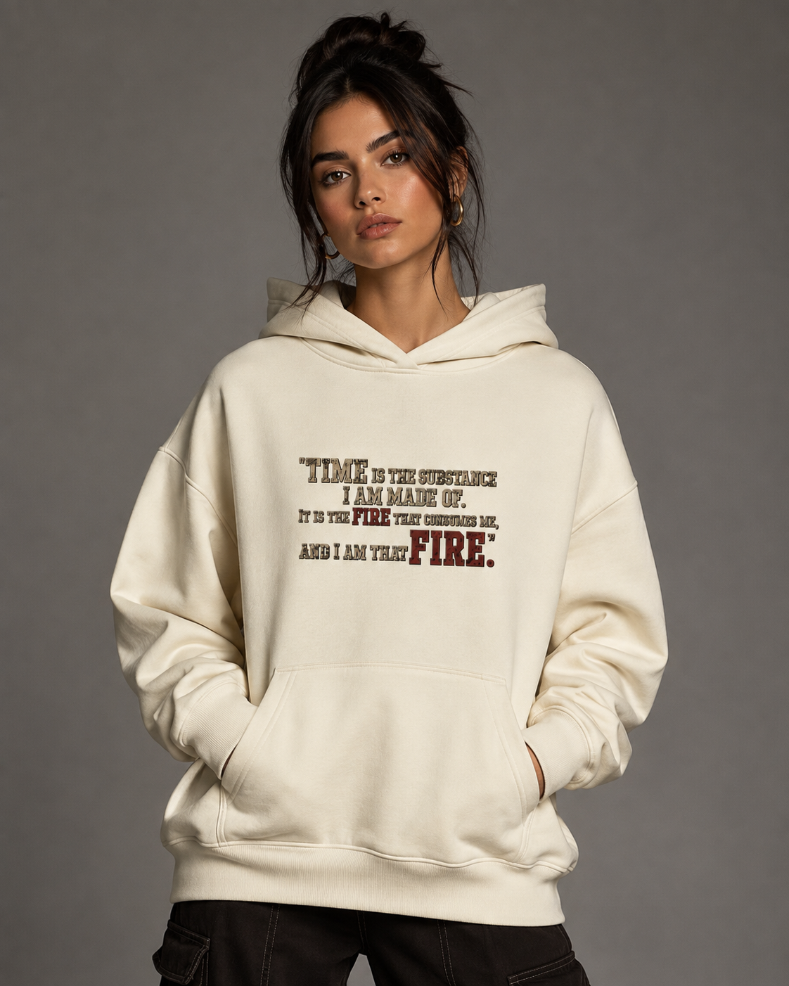 000: Transcendence | Kali |  Oversized Hoodie (Off-White)