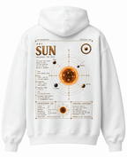 001: Presence | ☉ Sun | Oversized Hoodie (White)