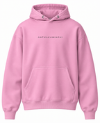 Anthakuminchi Regular Fit Hoodie (Pink)
