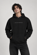 Anthakuminchi Regular Fit Hoodie (Black)
