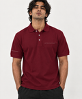 Anthakuminchi Half Sleeve Polo Tee (Maroon)