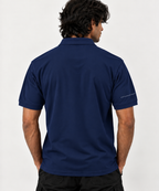 Anthakuminchi Half Sleeve Polo Tee (Navy Blue)