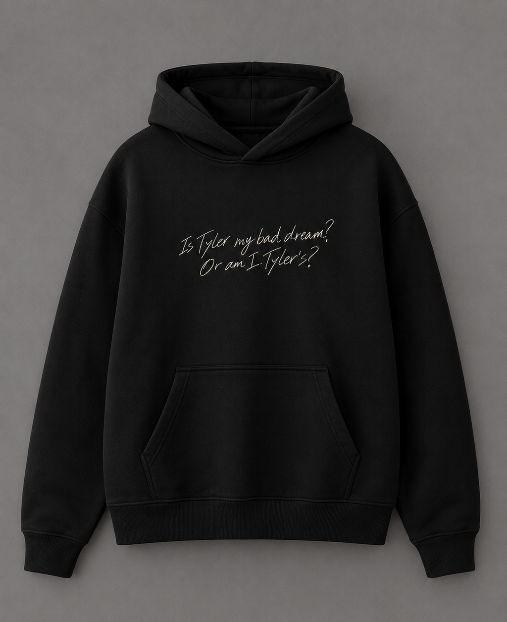 009: Expression | Fight Club | Oversized Hoodie (Black)
