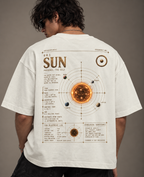 001: Presence | ☉ Sun | Oversized Tee (Off-White)