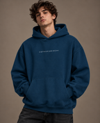 Anthakuminchi Oversized Hoodie (Navy Blue)