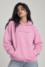 Anthakuminchi Regular Fit Hoodie (Pink)