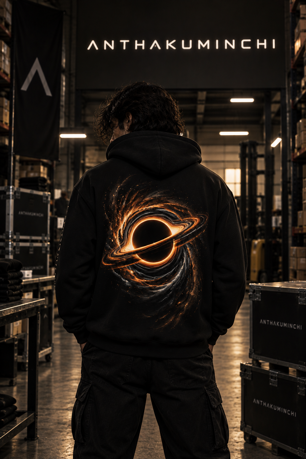 The  Λ N T H Λ K U M I N C H I  Core Zipper Hoodie