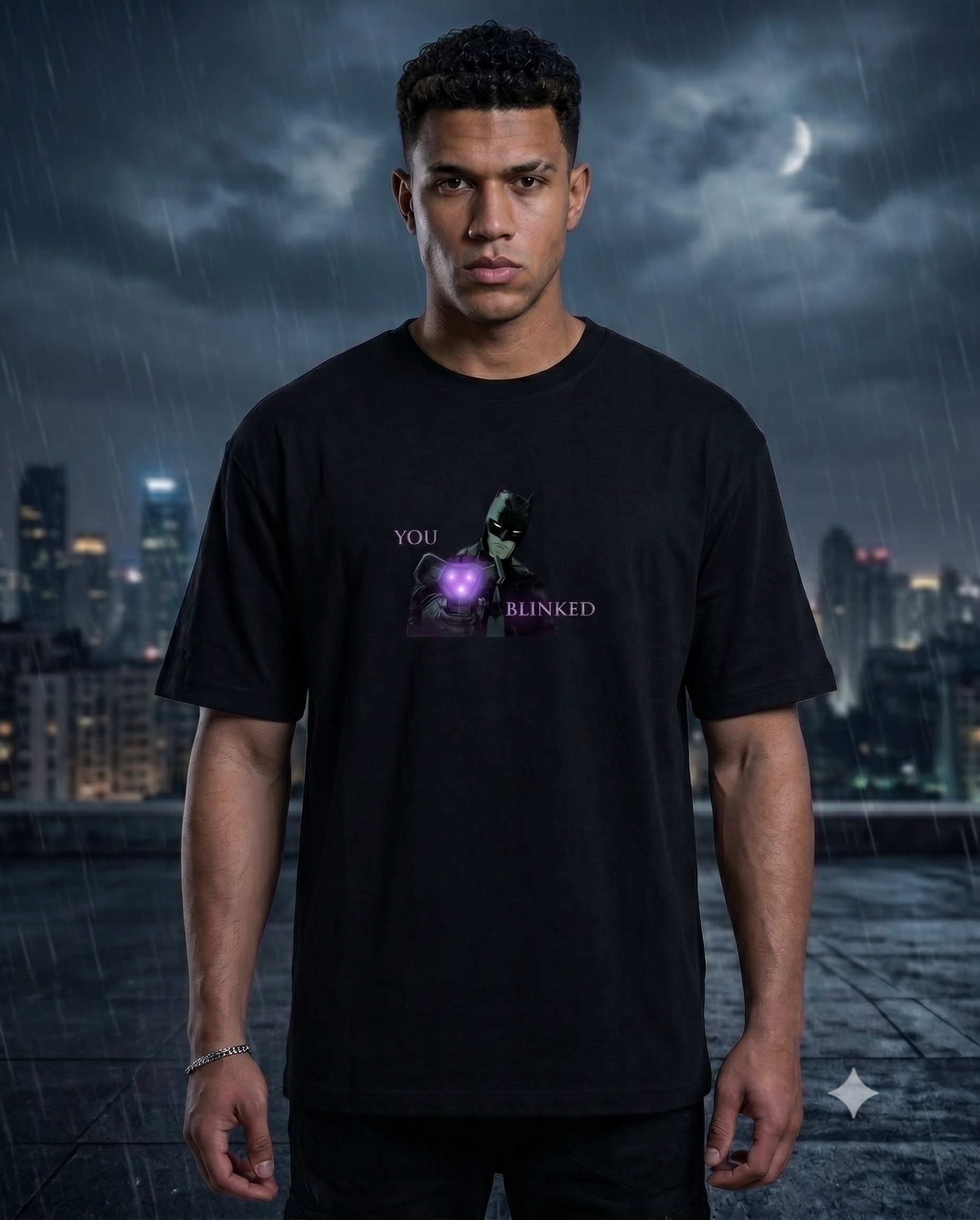 Frequency 005: Solitude (Black Boxy Fit Tee)