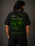 008: Acceptance | Loki | Black Boxy Fit Tee