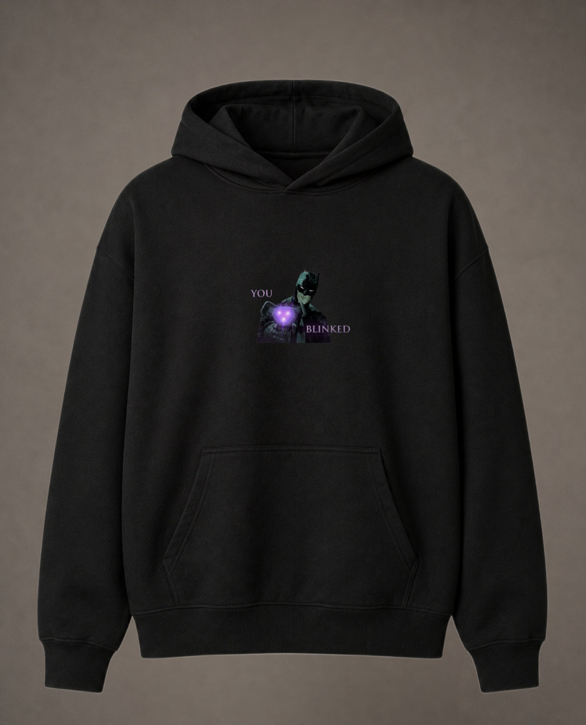 005: Solitude | Batman | Oversized Hoodie (Black)