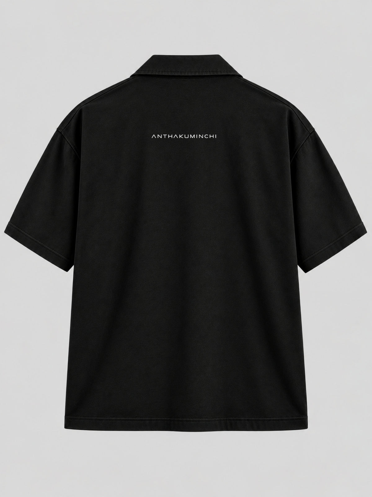 Anthakuminchi Boxy Fit Shirt (Black)