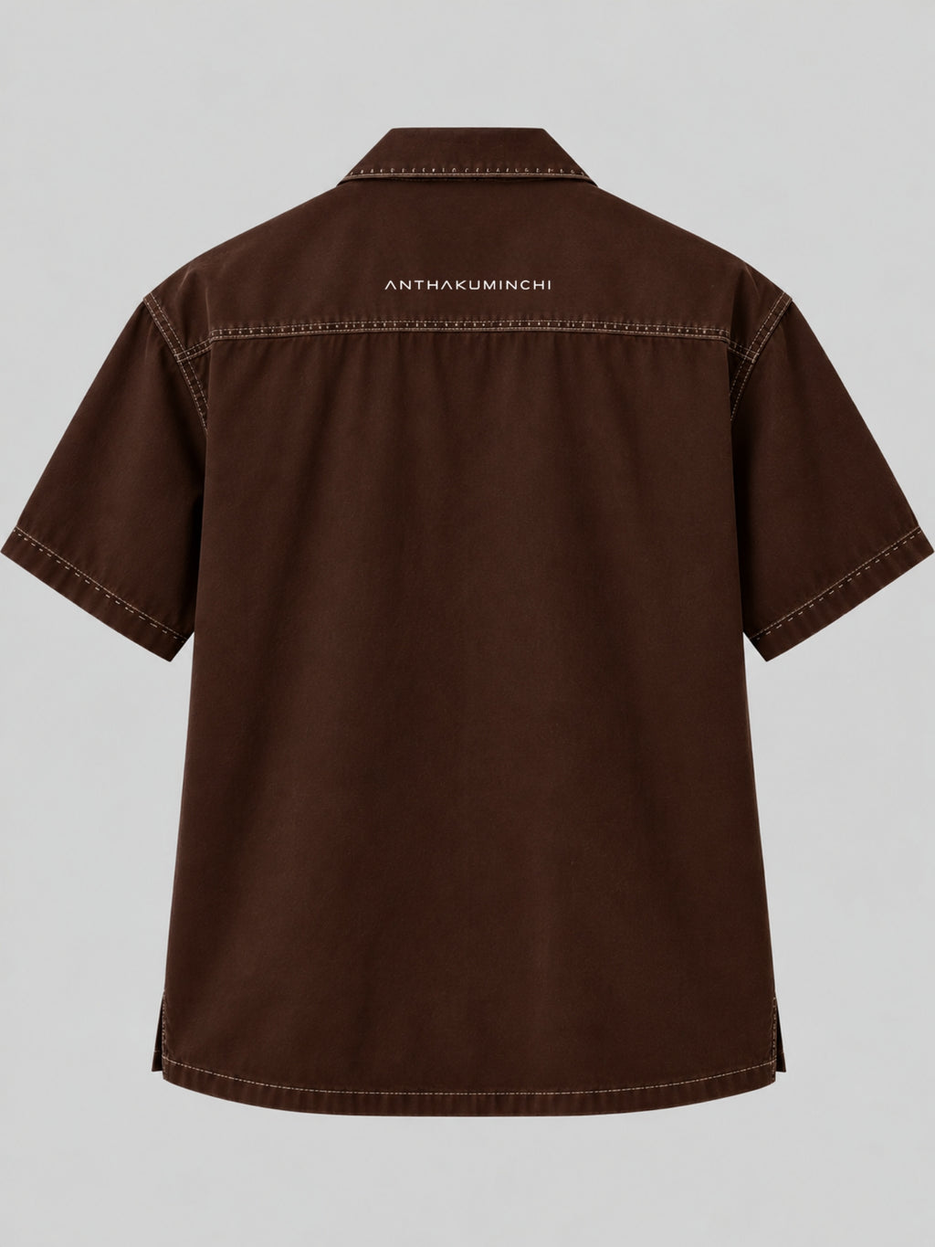 Kurohyou & Higanbana Premium Boxy Fit Shirt (Chocolate Brown)