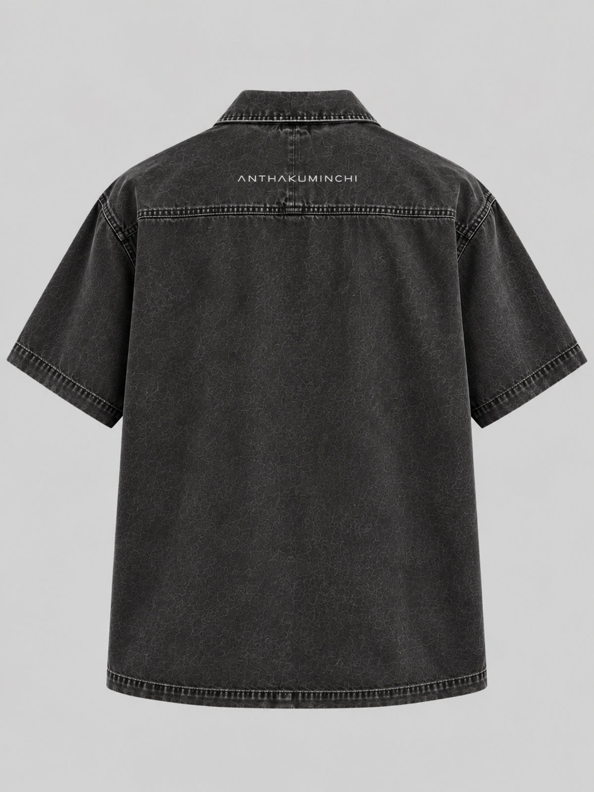 Fenrir Devouring the Sun Boxy Fit Shirt (Charcoal Grey)