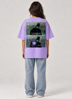 005: Solitude | Batman | Sinker Oversized Tee (Lavender)