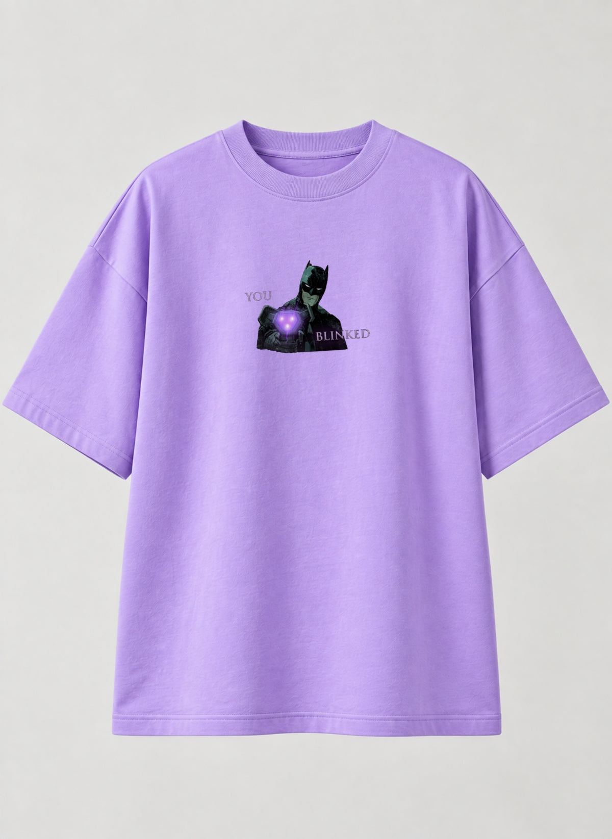 005: Solitude | Batman | Sinker Oversized Tee (Lavender)