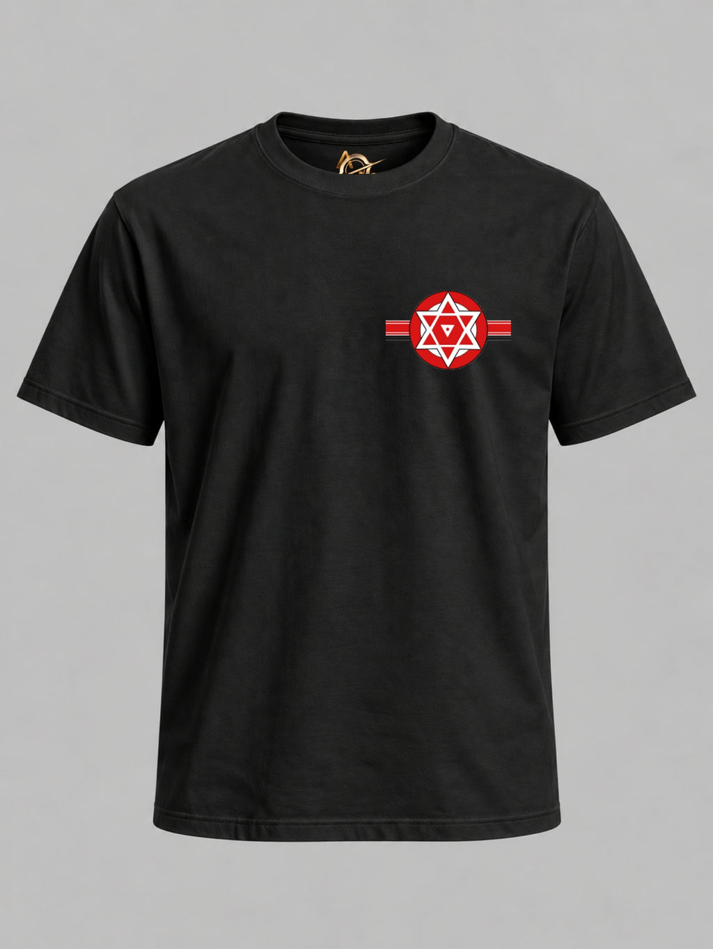 Anthakuminchi Jenasena Regular Fit Tshirt (Black)