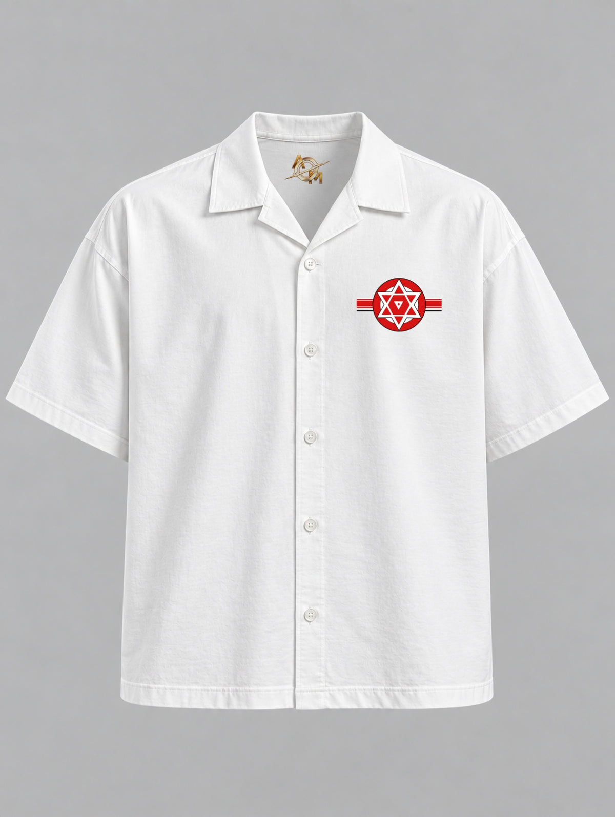 Anthakuminchi Jenasena Boxy Fit Shirt (White)