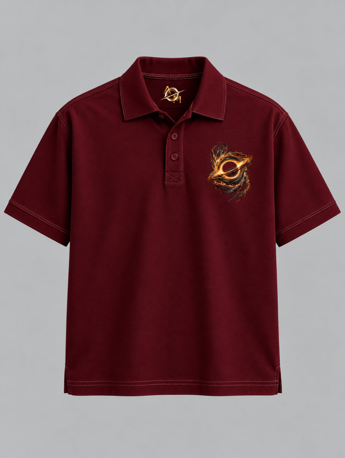 Anthakuminchi Core Polo Tee (Maroon)