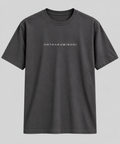 Anthakuminchi Regular Fit Tee (Charcoal Grey)
