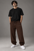 Anthakuminchi Chocolate Brown Sweatpants