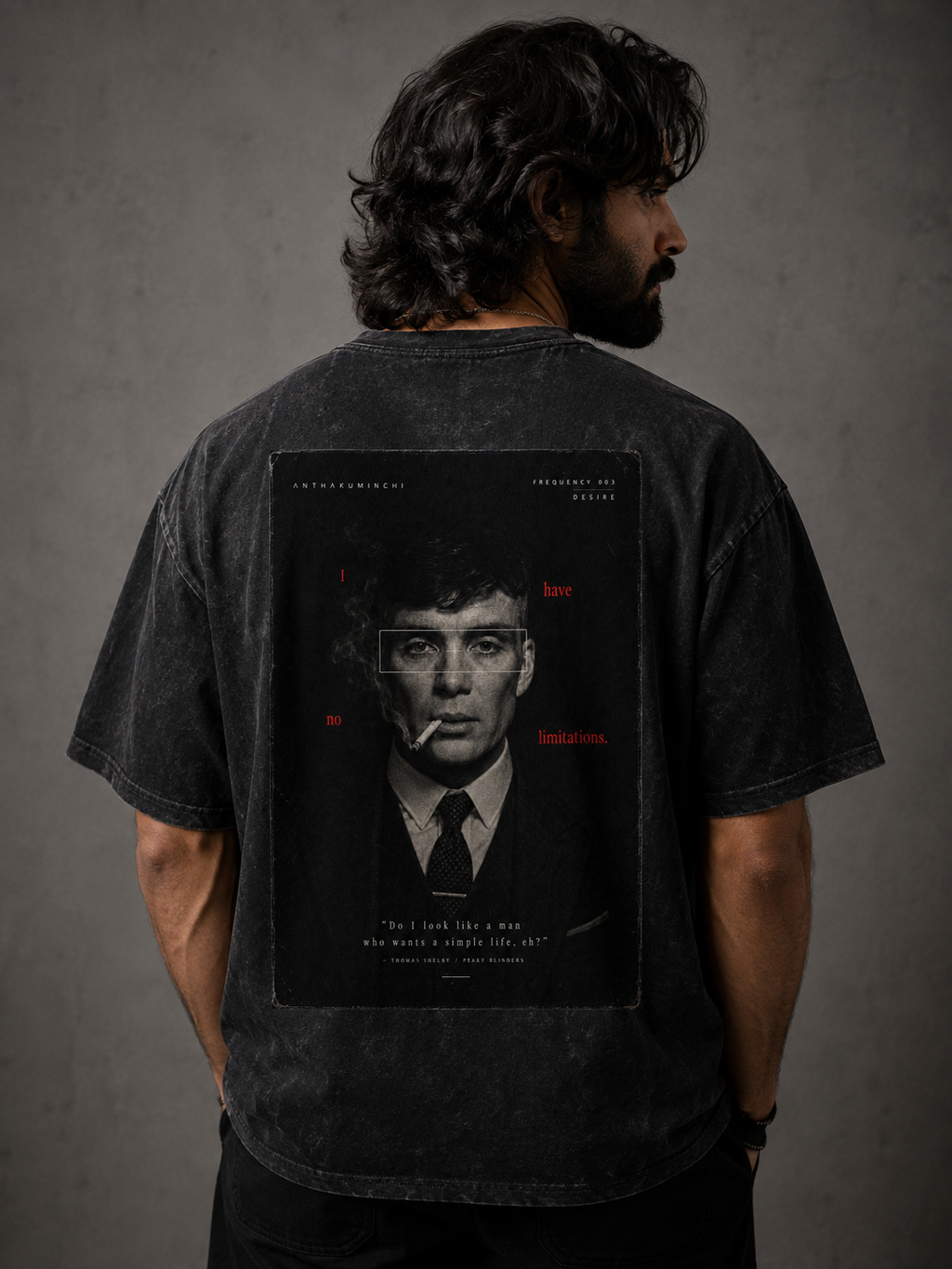 Frequency 003: Desire (Acidwash Oversized Tee)