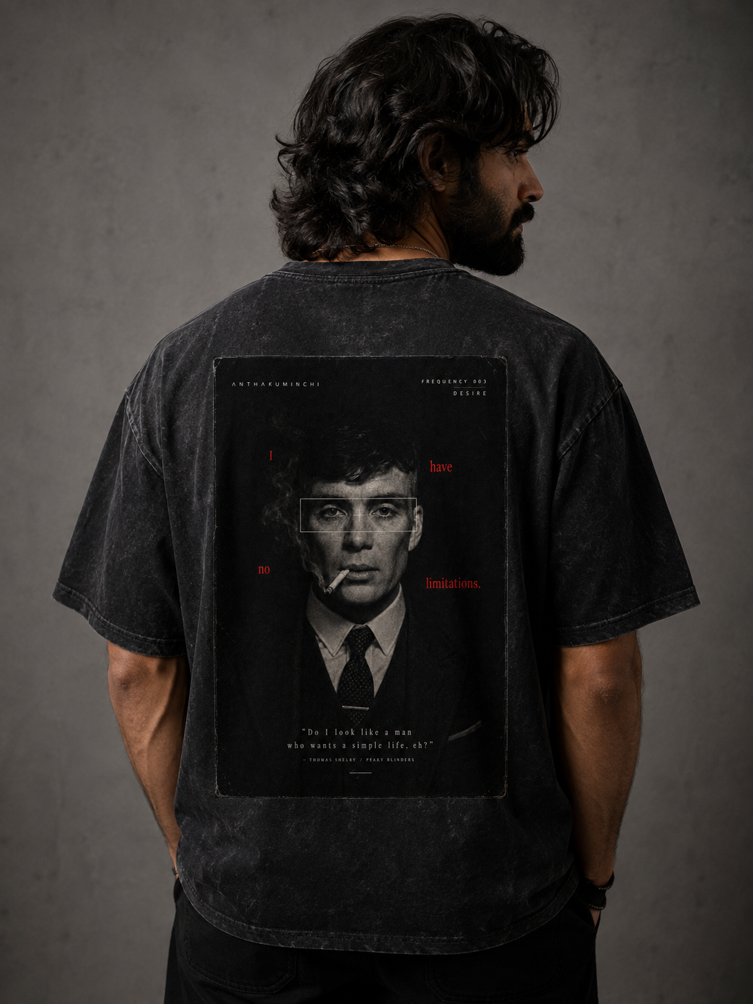 Frequency 003: Desire (Acidwash Oversized Tee)
