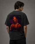 Frequency 001: Presence (Vintage Fade Wash Oversized T-shirt)