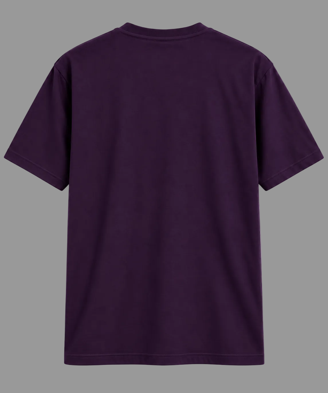 Anthakuminchi Regular Fit Tee (Dark Purple)