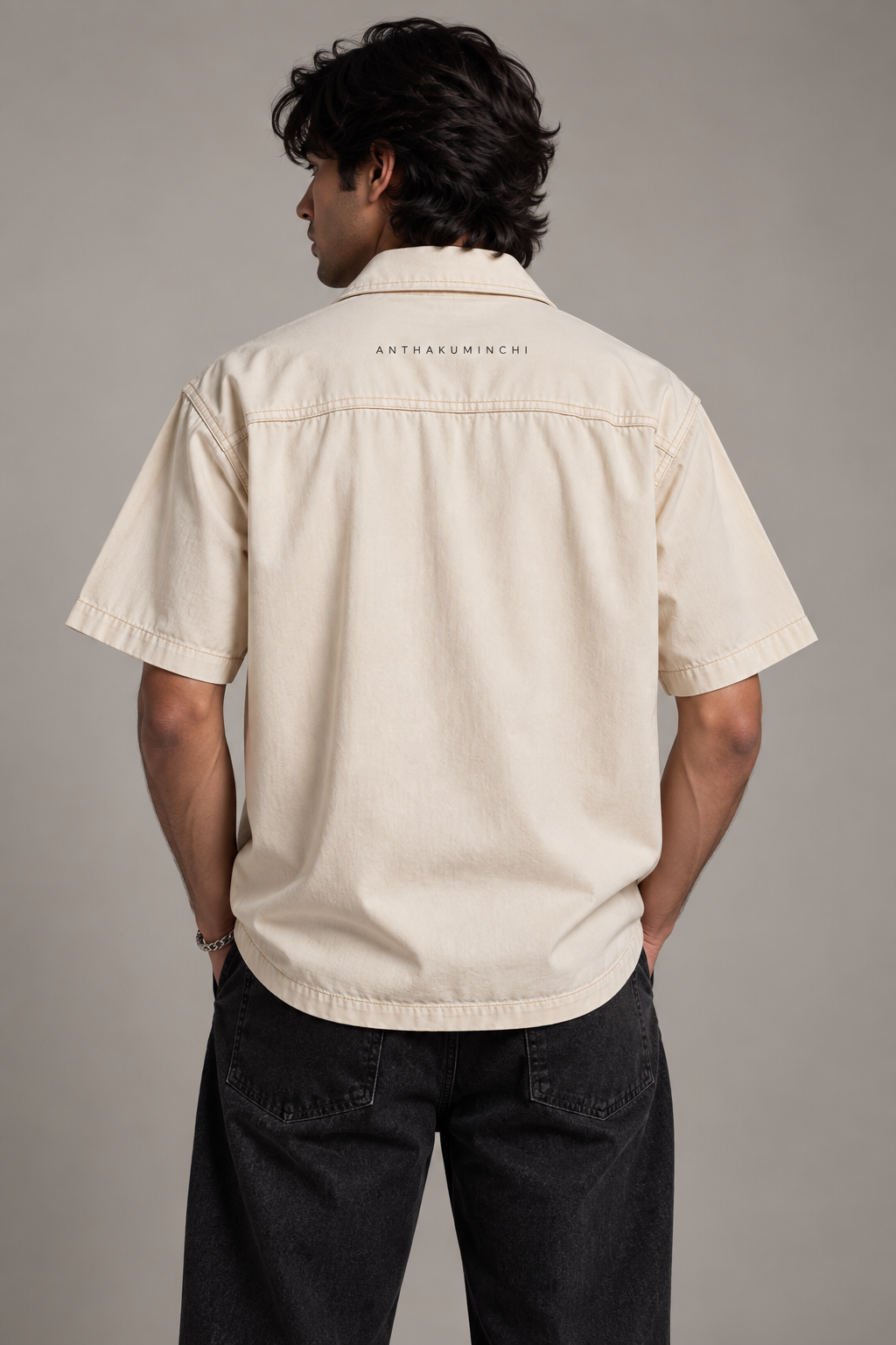 Kurohyou & Higanbana Premium Boxy Fit Shirt (Off White)