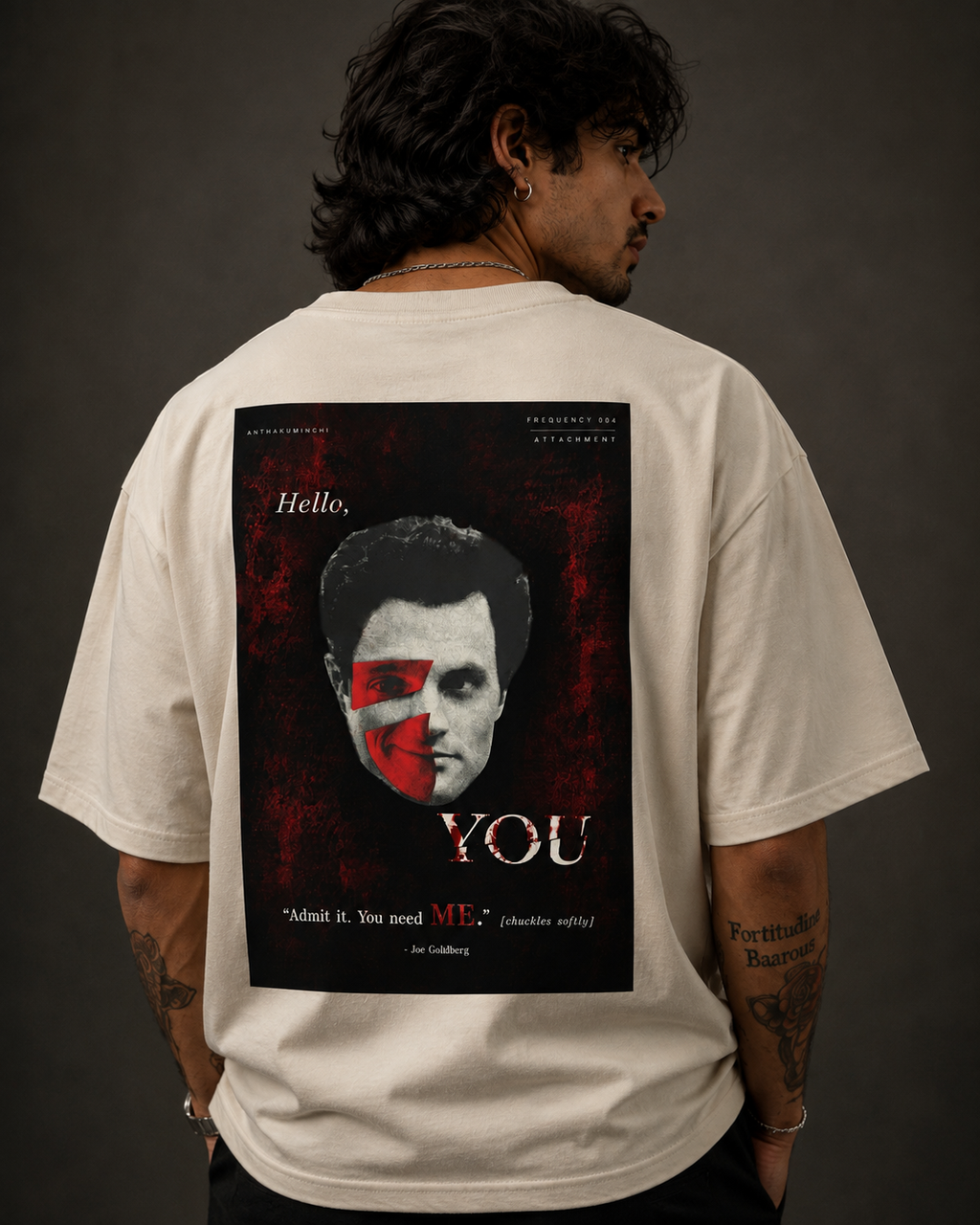 Frequency 004: Attatchment (Off-white Oversized Tee)