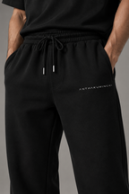 Anthakuminchi Black Sweatpants
