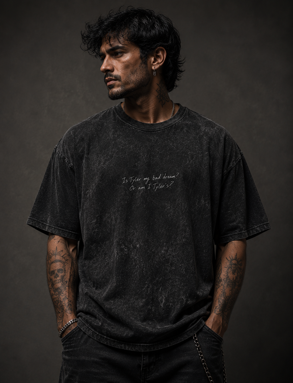 Frequency 009: EXPERIENCE/ EXPRESSION (Acidwash Oversized Tee)