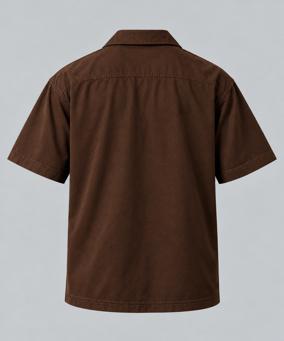 Jai Bhavani Chocolate Brown Boxy Fit Shirt
