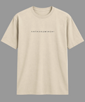 Anthakuminchi Regular Fit Tee (Beige)