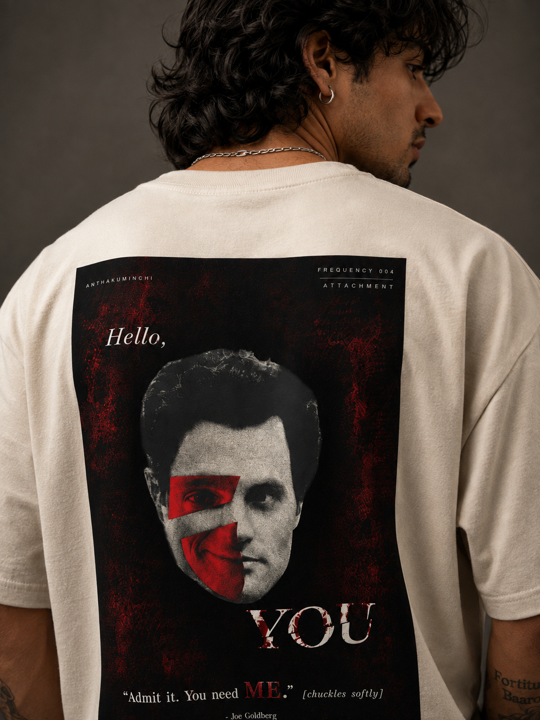Frequency 004: Attatchment (Off-white Oversized Tee)