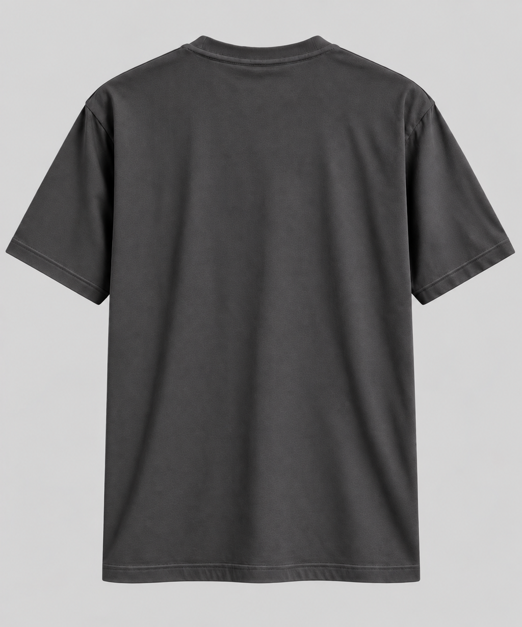 Anthakuminchi Regular Fit Tee (Charcoal Grey)