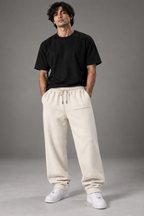 Anthakuminchi Off-White Sweatpants
