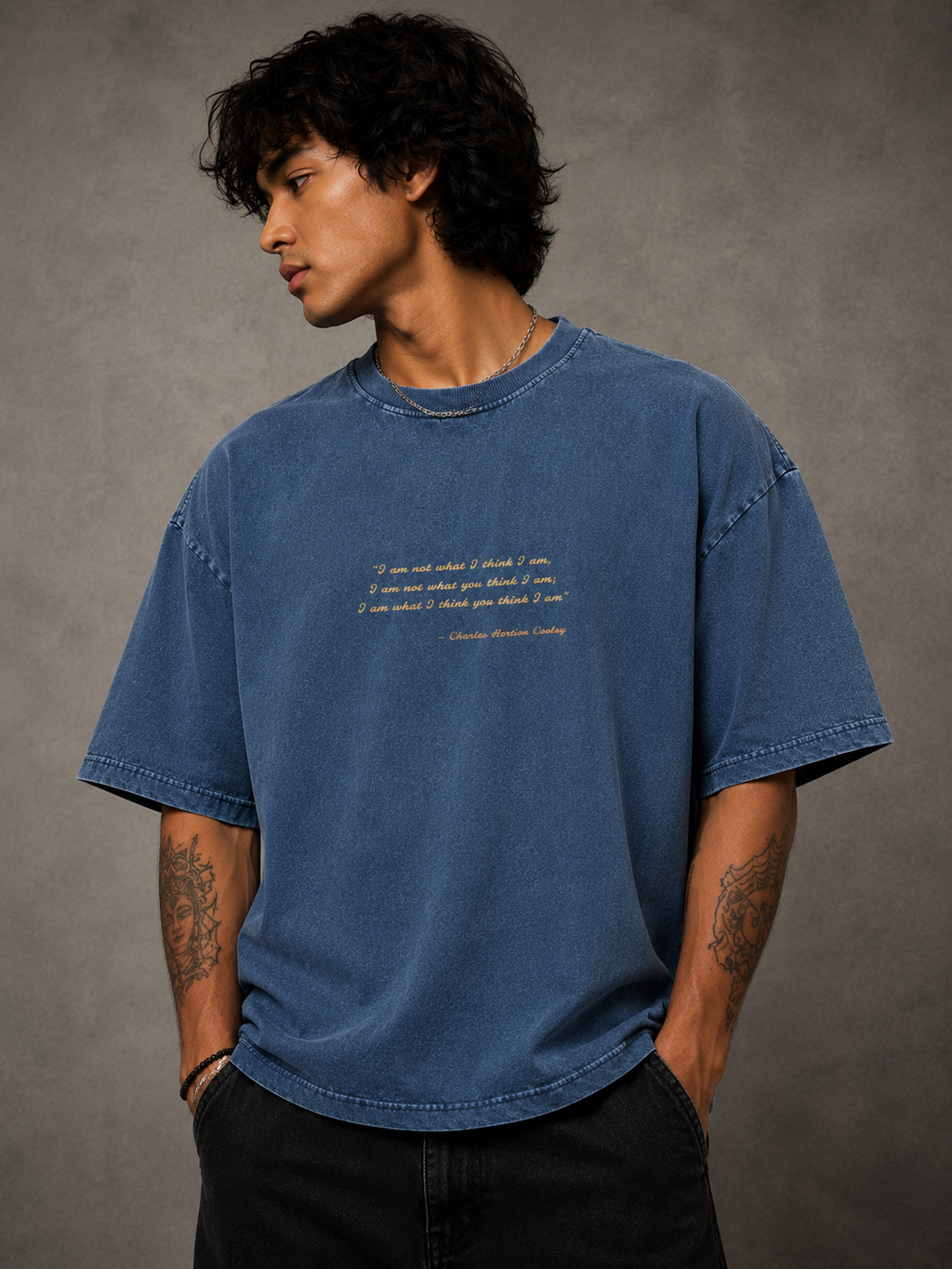 Frequency 006: Transformation (Denim Wash Boxy Fit Tee)