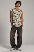 Anthakuminchi Special Acid Wash Tank Top (Triangular Fade)