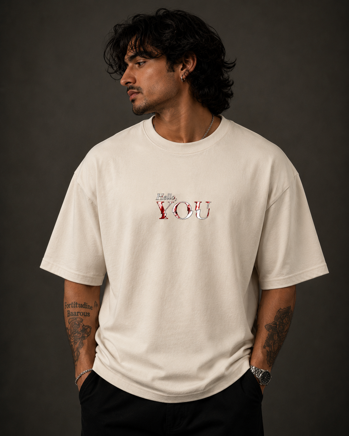 Frequency 004: Attatchment (Off-white Oversized Tee)