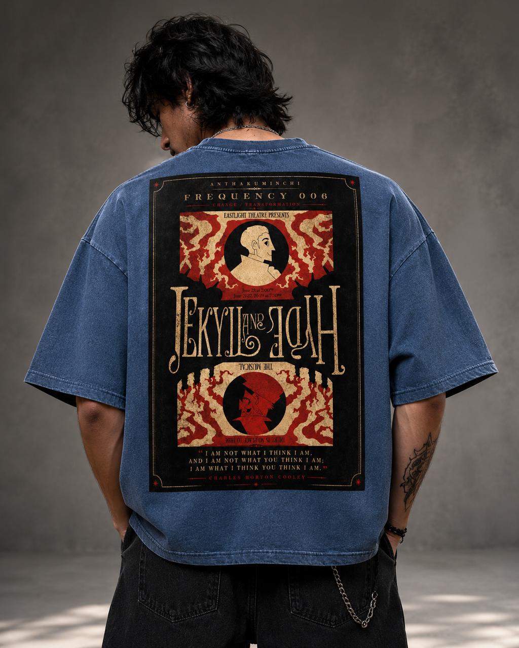 Frequency 006: Transformation (Denim Wash Boxy Fit Tee)