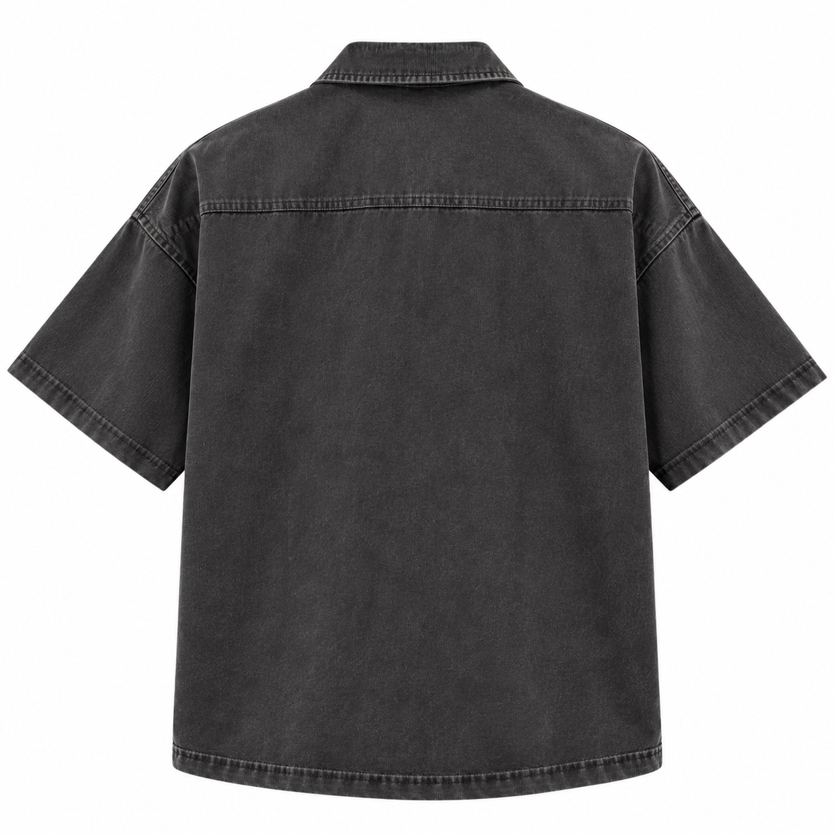 Anthakuminchi Boxy Fit Shirt (Charcoal Grey)