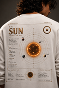 001 ☉ SUN: The Self (Off-white Waffle Knit Oversized)