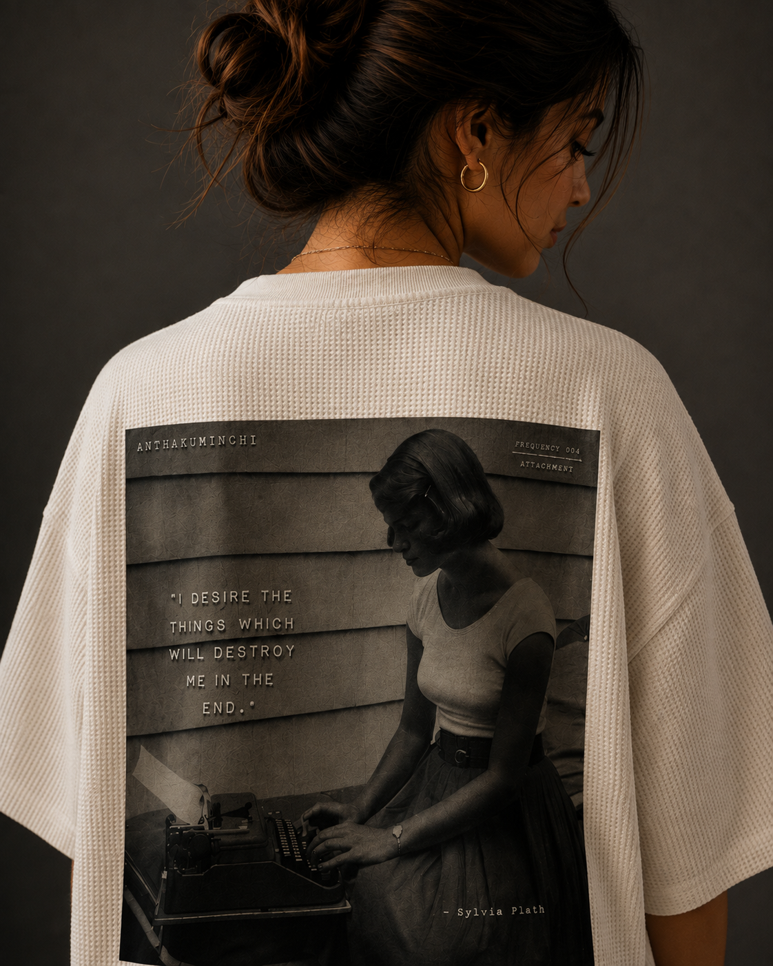 Frequency 004: Attachment (Off-white Boxy Fit )