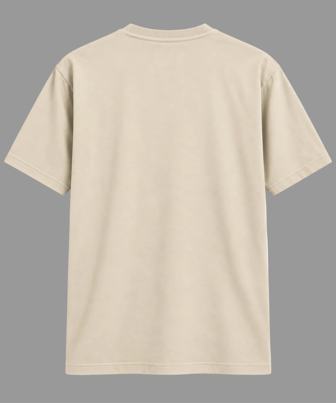 Anthakuminchi Regular Fit Tee (Beige)