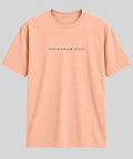 Anthakuminchi Regular Fit Tee (Peach)