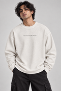 Anthakuminchi Waffle Knit Full sleeve (Off-White)