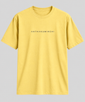 Anthakuminchi Regular Fit Tee (Yellow)